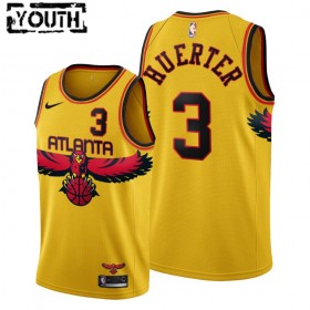 Maillot NBA Atlanta Hawks Kevin Huerter 3 Nike 2021-22 City Edition Throwback 90s Swingman - Enfant